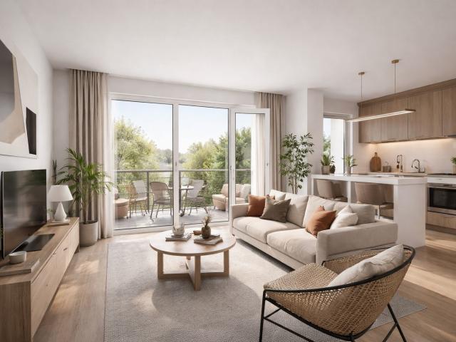 Torcy 77200 – 3 pièces avec balcon plein sud – TVA réduite – Livraison fin 2028 3 pièces, 65 m²