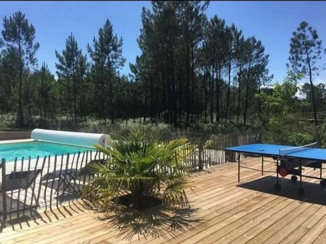 TOSSE Chalet bois copropriété en pleine nature