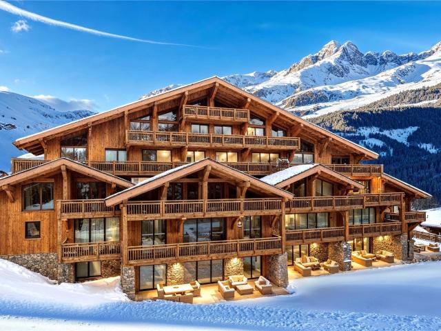 Tout neuf – appartements skis in/ski out à vendre sur les pe. m² Les Allues Méribel