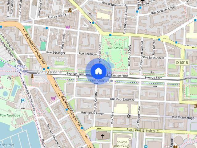Tout savoir sur cet appartement dans le quartier Côte Ouest Ormeaux, à Le Havre