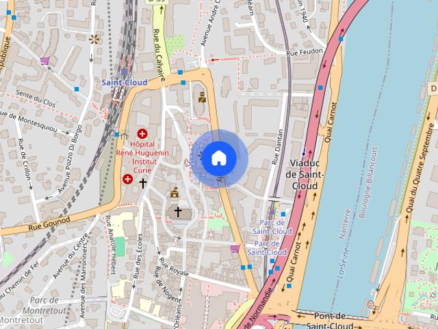 Tout savoir sur cet appartement dans le quartier Coteaux, à Saint Cloud