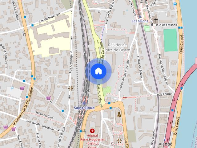 Tout savoir sur cet appartement dans le quartier Centre, à Saint Cloud