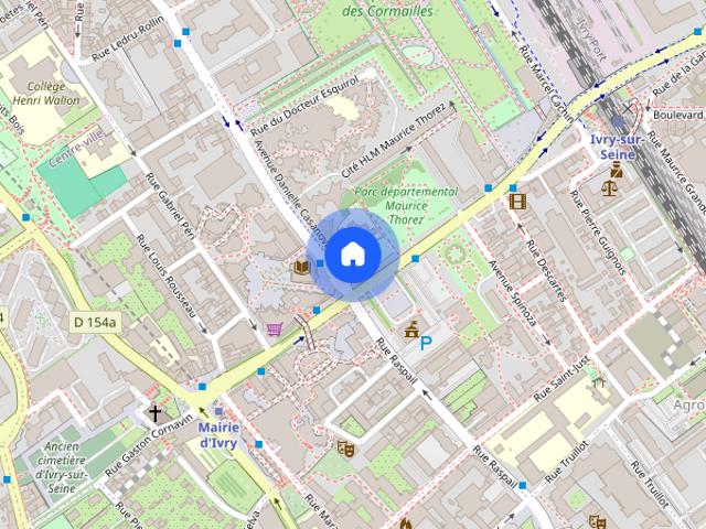 Tout savoir sur cet appartement dans le quartier Centre Ville Est, à Ivry sur Seine