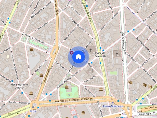 Tout savoir sur cet appartement dans le quartier Chaillot, à Paris 16ème