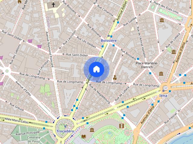Tout savoir sur cet appartement dans le quartier Chaillot, à Paris 16ème