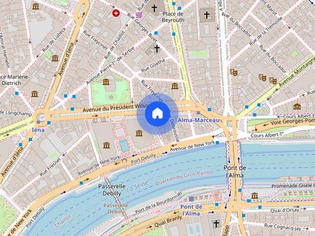 Tout savoir sur cet appartement dans le quartier Chaillot, à Paris 16ème