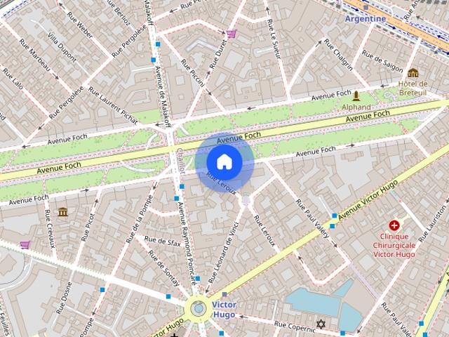Tout savoir sur cet appartement dans le quartier Chaillot, à Paris 16ème