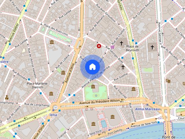 Tout savoir sur cet appartement dans le quartier Chaillot, à Paris 16ème
