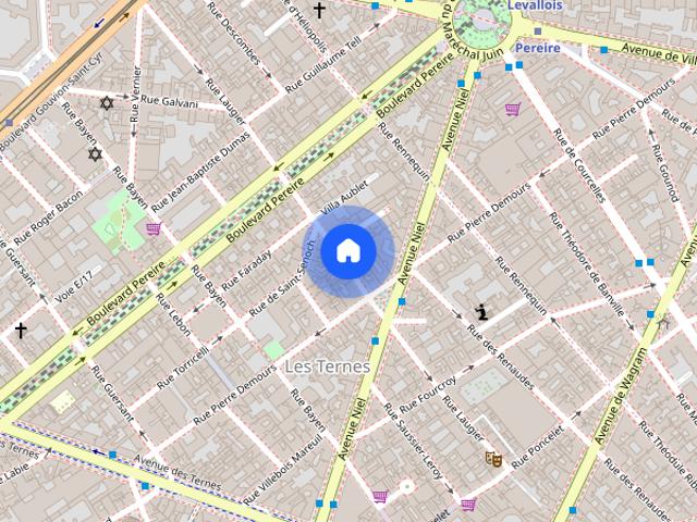 Tout savoir sur cet appartement dans le quartier Champerret Berthier, à Paris 17ème