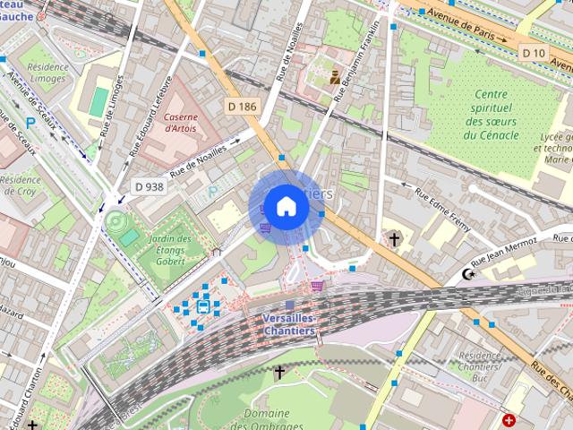 Tout savoir sur cet appartement dans le quartier Chantiers, à Versailles