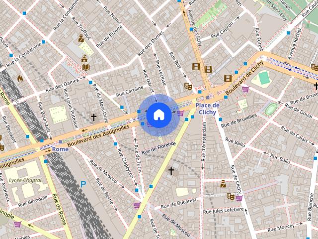Tout savoir sur cet appartement dans le quartier Clichy Batignolles, à Paris 17ème