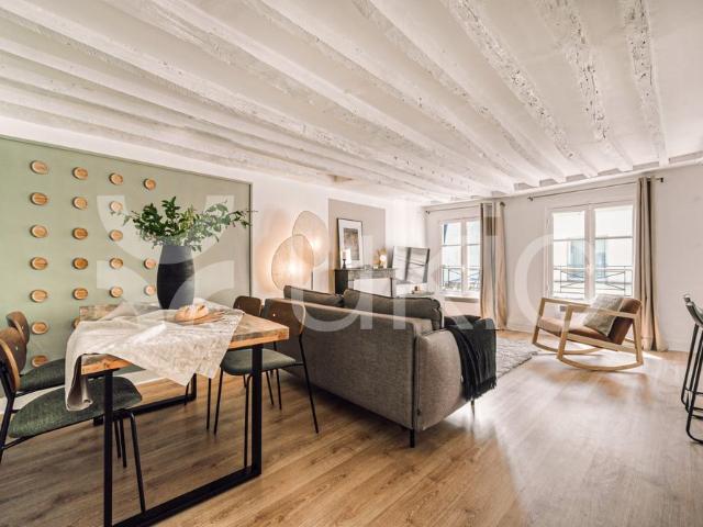 Tout savoir sur cet appartement dans le quartier Arts et Métiers, à Paris 3ème