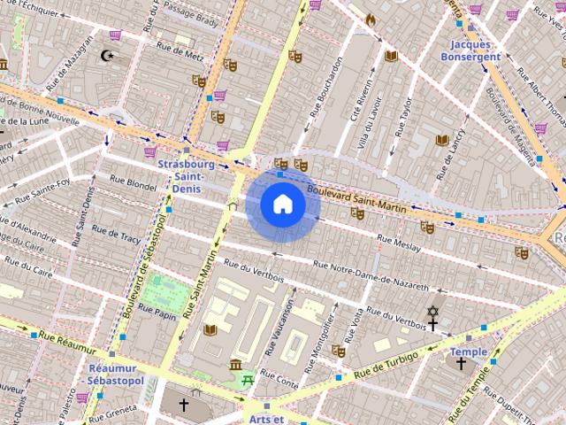 Tout savoir sur cet appartement dans le quartier Arts et Métiers, à Paris 3ème
