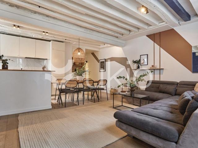 Tout savoir sur cet appartement dans le quartier Arts et Métiers, à Paris 3ème
