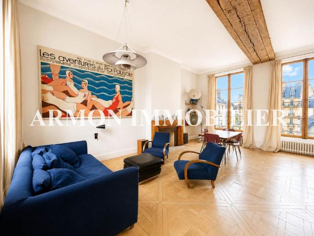 Tout savoir sur cet appartement dans le quartier Archives, à Paris 3ème