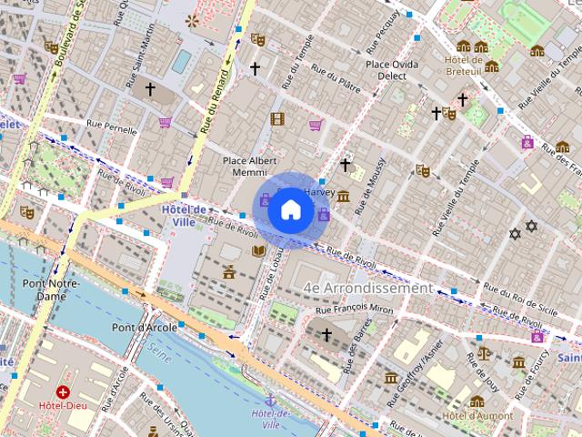 Tout savoir sur cet appartement dans le quartier Archives, à Paris 3ème