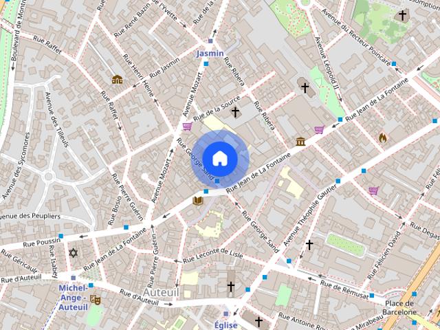 Tout savoir sur cet appartement dans le quartier Auteuil Nord, à Paris 16ème