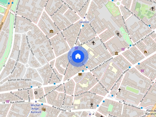 Tout savoir sur cet appartement dans le quartier Auteuil Nord, à Paris 16ème