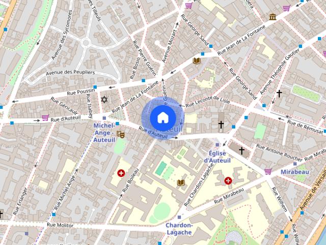 Tout savoir sur cet appartement dans le quartier Auteuil Nord, à Paris 16ème
