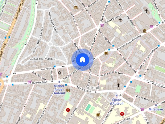 Tout savoir sur cet appartement dans le quartier Auteuil Nord, à Paris 16ème