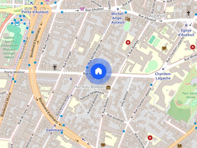 Tout savoir sur cet appartement dans le quartier Auteuil Sud, à Paris 16ème