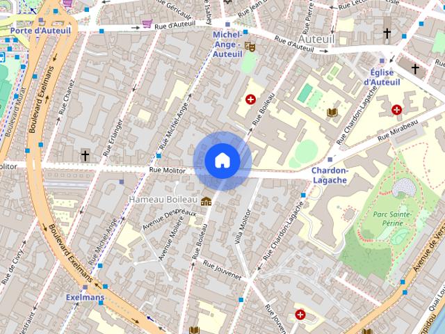 Tout savoir sur cet appartement dans le quartier Auteuil Sud, à Paris 16ème