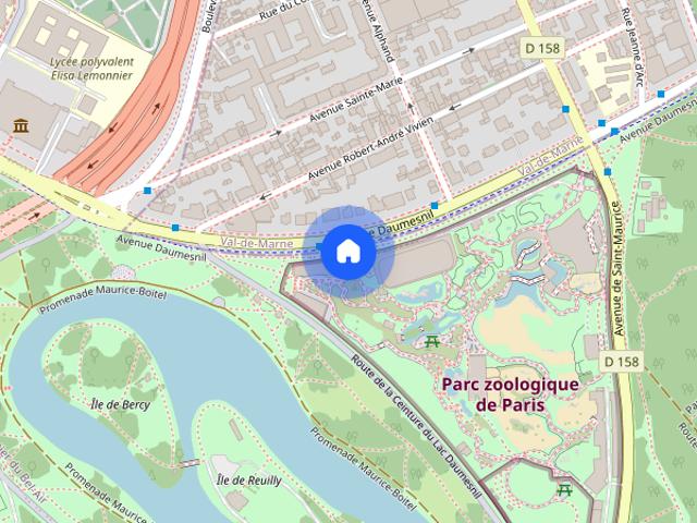 Tout savoir sur cet appartement dans le quartier Bois de Vincennes, à Paris 12ème