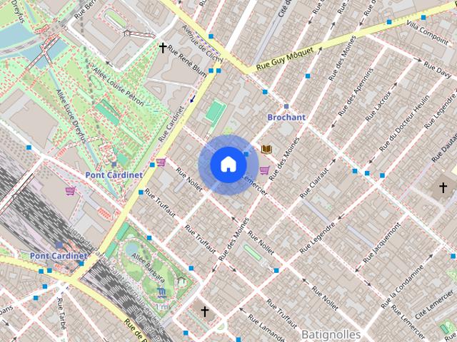 Tout savoir sur cet appartement dans le quartier Batignolles Cardinet, à Paris 17ème