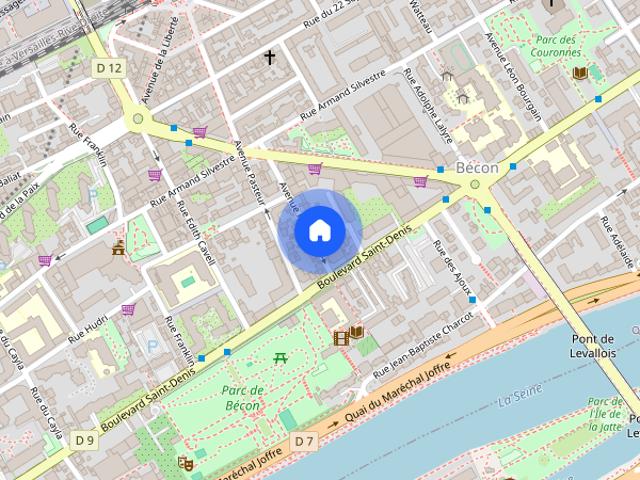 Tout savoir sur cet appartement dans le quartier Bécon, à Courbevoie
