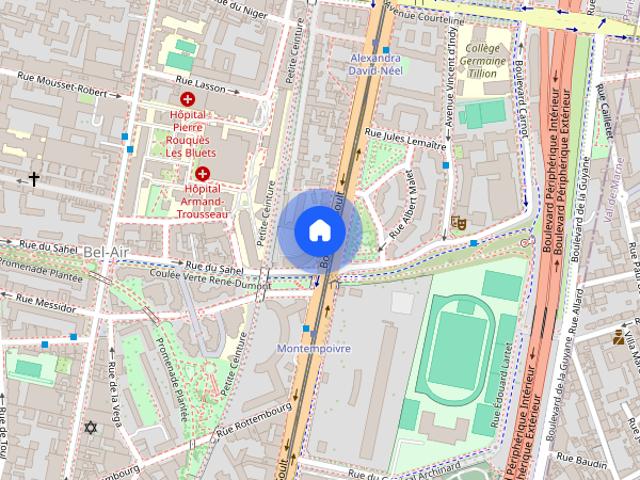 Tout savoir sur cet appartement dans le quartier Bel Air Nord, à Paris 12ème