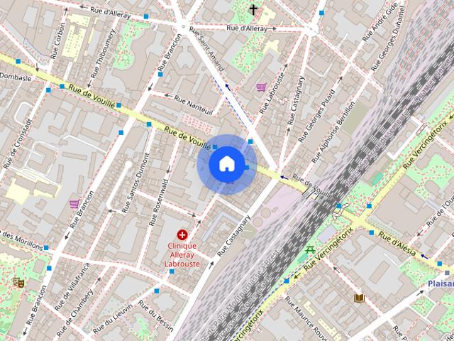Tout savoir sur cet appartement dans le quartier Georges Brassens, à Paris 15ème
