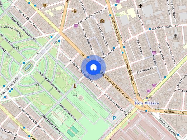 Tout savoir sur cet appartement dans le quartier Gros Caillou, à Paris 7ème