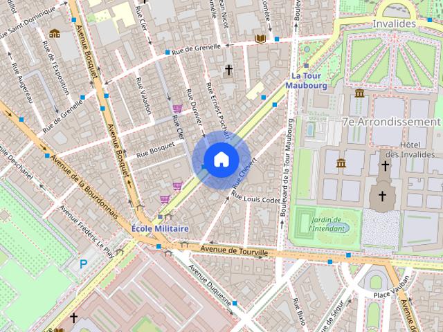 Tout savoir sur cet appartement dans le quartier Gros Caillou, à Paris 7ème