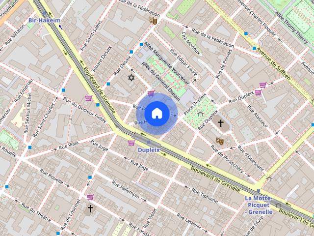Tout savoir sur cet appartement dans le quartier Dupleix Motte Picquet, à Paris 15ème