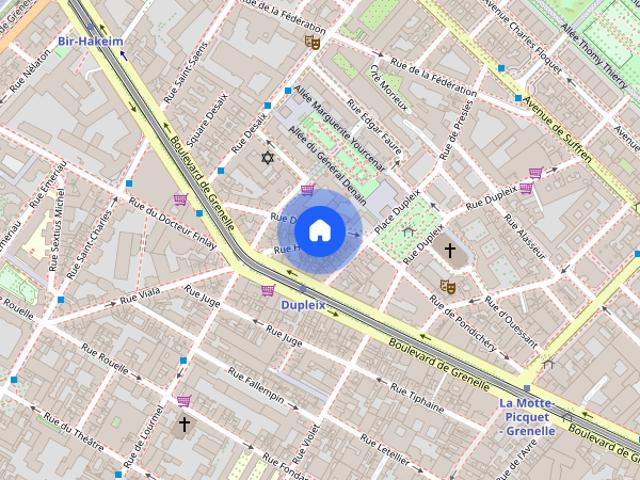 Tout savoir sur cet appartement dans le quartier Dupleix Motte Picquet, à Paris 15ème
