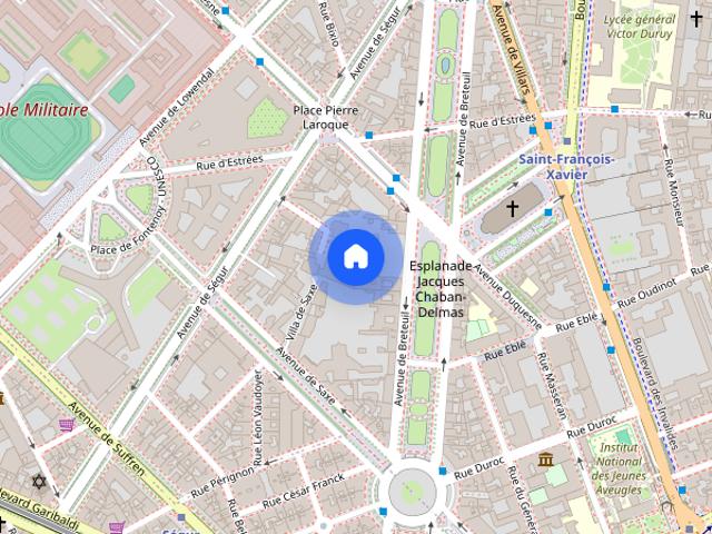 Tout savoir sur cet appartement dans le quartier Ecole Militaire, à Paris 7ème