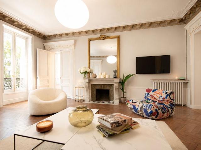 Tout savoir sur cet appartement dans le quartier Elysées Madeleine, à Paris 8ème
