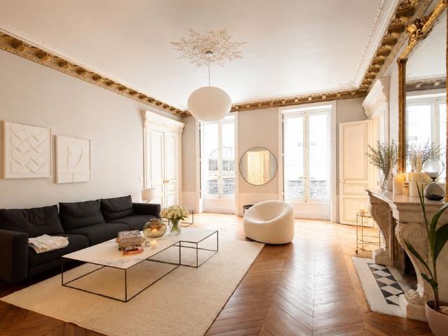 Tout savoir sur cet appartement dans le quartier Elysées Madeleine, à Paris 8ème