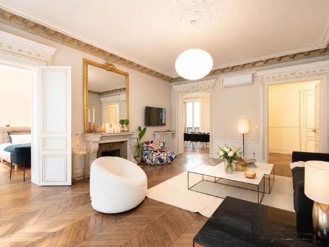 Tout savoir sur cet appartement dans le quartier Elysées Madeleine, à Paris 8ème