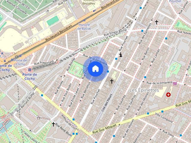 Tout savoir sur cet appartement dans le quartier Epinettes Bessières, à Paris 17ème