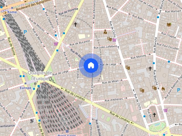 Tout savoir sur cet appartement dans le quartier Europe, à Paris 8ème