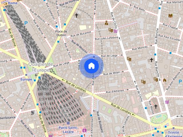 Tout savoir sur cet appartement dans le quartier Europe, à Paris 8ème