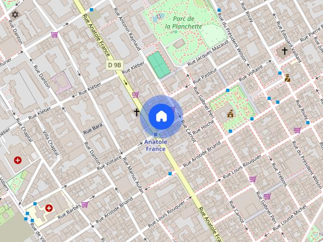 Tout savoir sur cet appartement dans le quartier Hôtel de Ville Planchette, à Levallois Perret