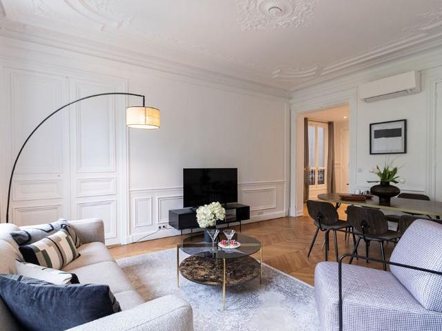 Tout savoir sur cet appartement dans le quartier Hoche Friedland, à Paris 8ème