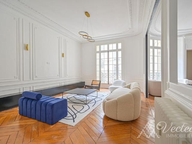Tout savoir sur cet appartement dans le quartier Hoche Friedland, à Paris 8ème