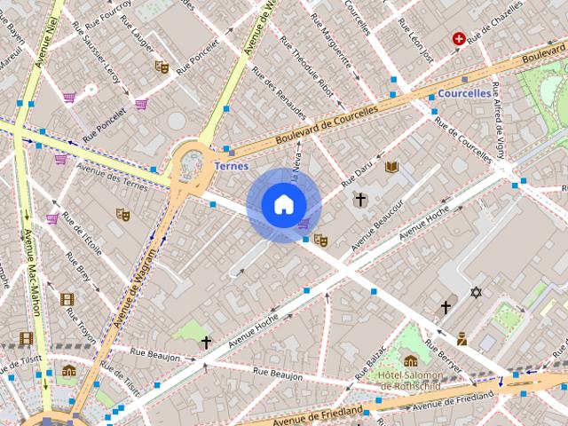 Tout savoir sur cet appartement dans le quartier Hoche Friedland, à Paris 8ème