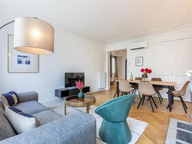 Tout savoir sur cet appartement dans le quartier Hoche Friedland, à Paris 8ème