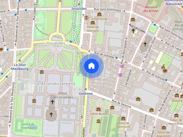 Tout savoir sur cet appartement dans le quartier Invalides, à Paris 7ème
