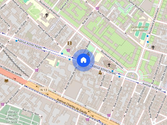 Tout savoir sur cet appartement dans le quartier Ile de la Jatte Parc d'Orléans, à Neuilly sur Seine