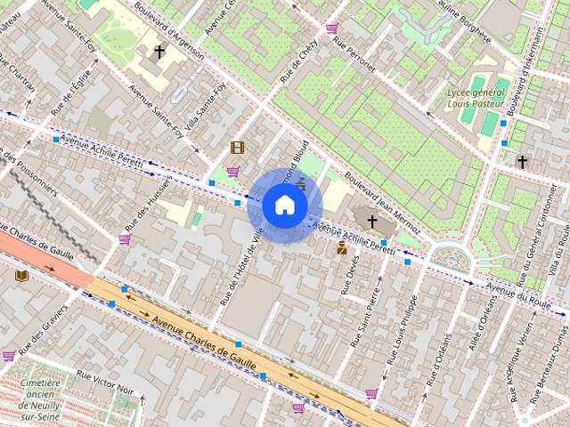 Tout savoir sur cet appartement dans le quartier Ile de la Jatte Parc d'Orléans, à Neuilly sur Seine